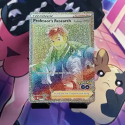 Pokemon Card | Professor's Research 084/078 Pokemon Go Rainbow Secret Rare - Image 2