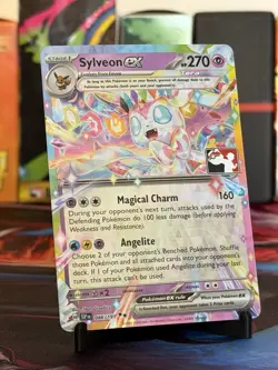 Sylveon ex 086/191 Pokemon Play! Prize Pack Series 7 Play Stamp NM - Image 1