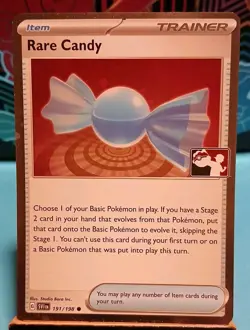 Rare Candy 191/198 Prize Pack Series Pokemon Play! Mint Condition - Image 3