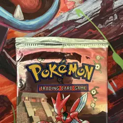 2001 Pokemon Neo Discovery Unlimited Booster Scizor Artwork WOTC Era English - Image 3