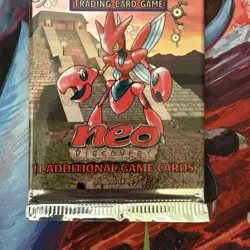 2001 Pokemon Neo Discovery Unlimited Booster Scizor Artwork WOTC Era English - Image 4