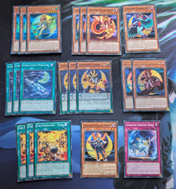 YuGiOh 20 Card Lunalight Deck Ft Kaleido Chick Black Sheep Tiger Perfume & More - Image 1