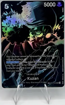 One Piece TCG Kuzan OP10-082 SP Super Rare Holo Character Card NM - Image 1