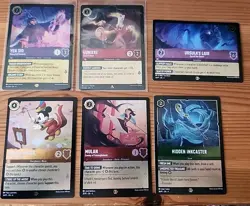 Disney Lorcana Ursula's Return Lot Promo, Foil, Super Rare and Rare 23 Cards - Image 1