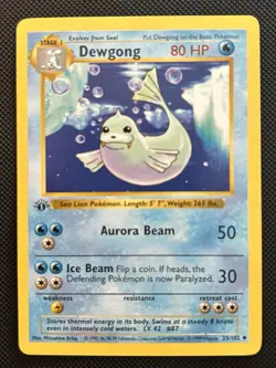 Pokemon 1st Edition Shadowless Base Set Card Lot - 5 Cards LP - Image 3