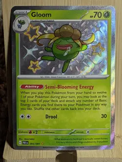 Gloom - 093/091 - Baby Shiny - Paldean Fates - Pokemon Card 2024 Near Mint - Image 2