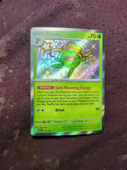 Gloom - 093/091 - Baby Shiny - Paldean Fates - Pokemon Card 2024 Near Mint - Image 3