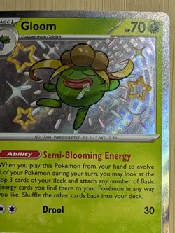 Gloom - 093/091 - Baby Shiny - Paldean Fates - Pokemon Card 2024 Near Mint - Image 5