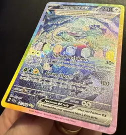 Terapagos EX 170/142 Stellar Crown Special Illustration Rare NM/M Pokemon Card - Image 3