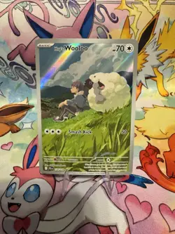 Hop's Wooloo 170/159 Sv09: Journey Together Holo Full Art Pokemon Card - Image 1