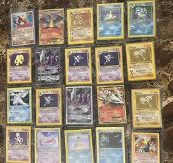 Vintage/Modern Pokemon Card Lot - Image 1
