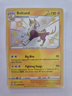 Pokemon - Boltund - SV040/SV122 - SWSH Shining Fates - Shiny Vault Card - Image 1