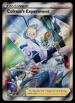 Pokemon Card - Colress's Experiment Crown Zenith GG59/GG70 Ultra Rare - Image 1