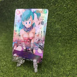 Bulma Goddess Story Holo Custom Art Dragon Ball Anime Collectible Card - Image 2