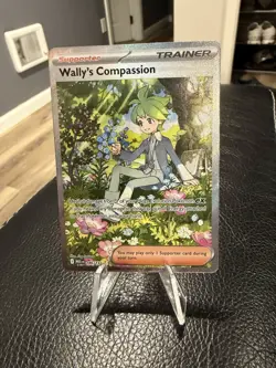 Pokemon TCG Mega Evolution Wally's Compassion Trainer Card 186/132 - Image 1