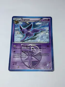 Pokemon Card TCG ESPEON 48/116 Plasma Freeze Uncommon Unlimited Regular LP/MP - Image 1
