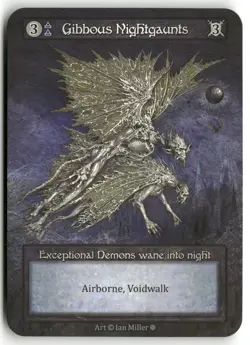 Sorcery: Contested Realm Gothic Gibbous Nightgaunts Exceptional Air - Image 1