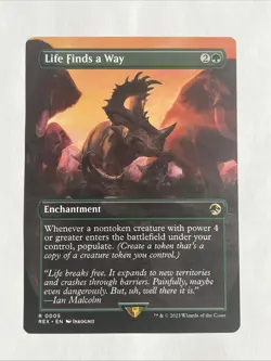 Life Finds a Way (Borderless) UB: Jurassic World Collection Regular MTG - Image 1