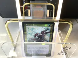 MTG Stitch in Time SERIAL NUMBERED 209/500 Retro Foil NM Ravnica Remastered - Image 1