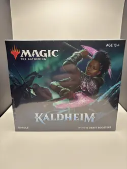 Magic The Gathering Kaldheim Draft Booster Bundle Box (NEW-SEALED) - Image 1