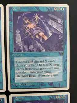MtG | 4x Recall | Chronicles | Magic the Gathering | *Kult - Image 3