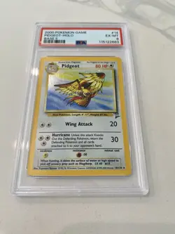 2000 POKEMON BASE SET 2 #14 PIDGEOT-HOLO PSA 6 - Image 1