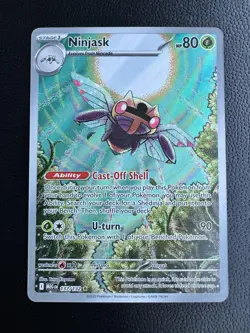 Pokemon TCG Ninjask Mega Evolutions 137/132 Illustration Rare - Image 1