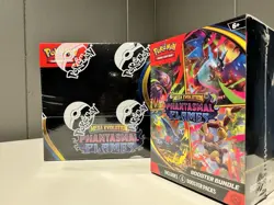 🔥 Pokemon Phantasmal Flames ME02 Booster Box 42 Total Booster Packs 🚗 💨 FAST - Image 1