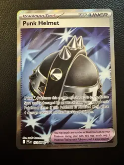 Pokemon TCG - Punk Helmet 121/094 Me02: Phantasmal Flames Holo NM - Image 1