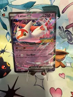 Latias ex 76/191 Surging Sparks Double Rare NM Stamped - Image 1