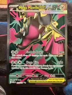 Mega Mawile ex 162/132 - Full Art Ultra Rare - Pokemon TCG: Mega Evolution NM - Image 1