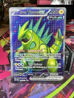 Iron Thorns EX - Ultra Rare 196/167 Twilight Masquerade Pokemon TCG Near Mint - Image 1