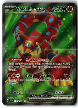 Volcanion ex ⭐ 171/159 Holo Ultra Rare Journey Together 2025 Pokemon NM - Image 1