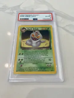 2839 DARK ARBOK 2000 Pokemon Team Rocket #2 Holo PSA 6 - Image 1