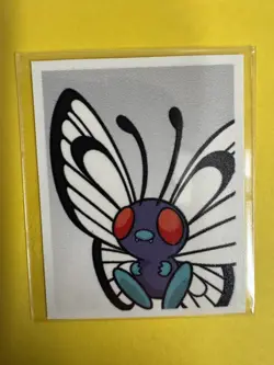 Korean Pokemon TCG Passport Photo ID Limited Edition Butterfree Very Rare Mint - Image 1