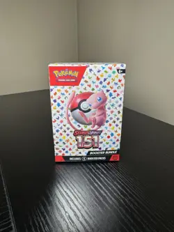 Pokemon TCG Scarlet & Violet 151 Booster Bundle Sealed New (6 packs) - Image 1