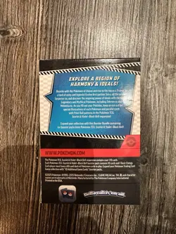 Pokemon Scarlet & Violet Black Bolt Booster Bundle Box Sealed 6 Booster Packs - Image 3