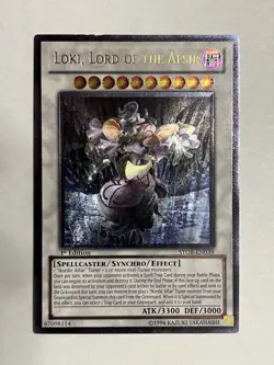 Loki, Lord of the Aesir STOR-EN039 Ultimate Rare 1st Edition Light Play English - Image 1