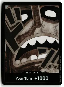 DON!! Card (Usopp) Premium Booster -The Best- Vol. 2 One Piece Foil NM - Image 1