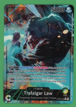 Trafalgar Law One Piece Alt Art (English) Op10-022 - Image 1