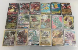 Pokemon Card Lot-1 Guaranteed ULTRA RARE/ 6 RH Cards/ 1 H card/70 bulk Cards - Image 1