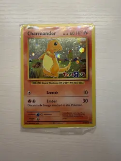 Pokemon Charmander Holo Card #9/108 Toys R Us 2016 Unplayed Sealed CHARMANDER - Image 1