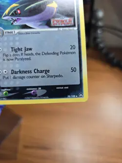 Sharpedo 38/108 Holo Stamped EX Power Keepers 2007 Pokemon Card VLP - Image 4
