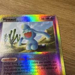 Wynaut 54/100 EX Sandstorm Pokemon Card Reverse Holo Foil Rare Near Mint - Image 4