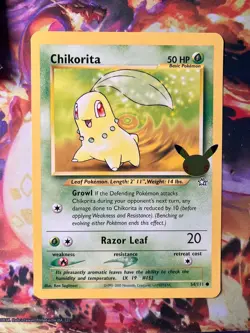 Chikorita (54/111) (Jumbo Card) [First Partner Pack] - Image 1