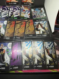 One Piece Don Card Bulk Lot Of 16 All Foils - Image 4