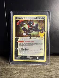 Pokemon TCG Greninja Gold Star SWSH144 25th Celebrations Promo Card NM - Image 2