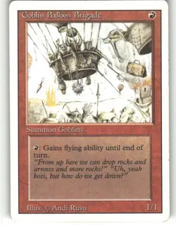 Goblin Balloon Brigade - Revised Edition - MTG - Uncommon - # - NM - Image 1