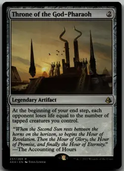 Throne of the God-Pharaoh R Amonkhet 237 LP - Image 1