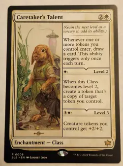 Caretaker's Talent BLB #6 Rare Regular NM+ - Image 1
